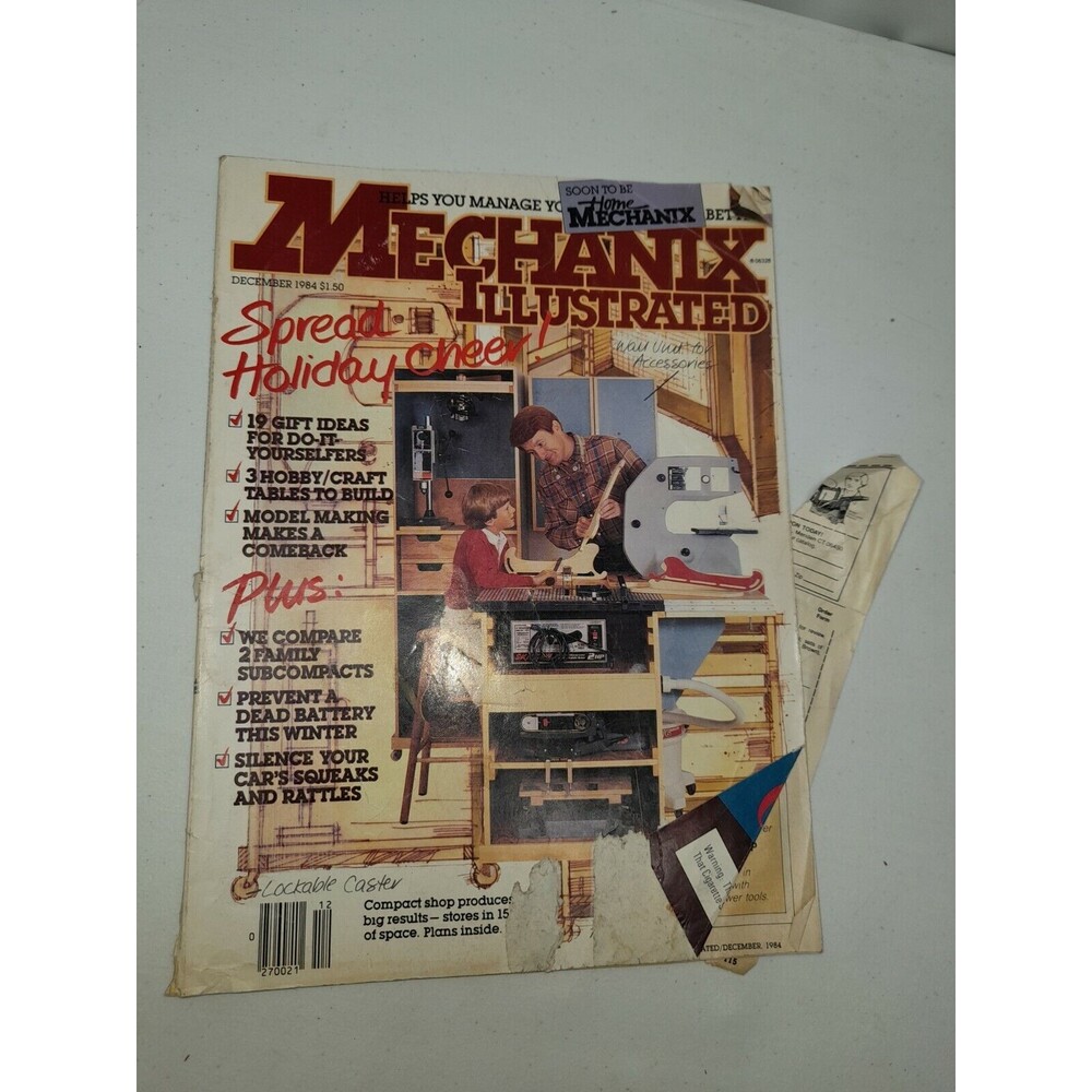 Lot of 15 Home Mechanix 1983 - 1985 Magazine build Construction Remodeling - Picture 12 of 12